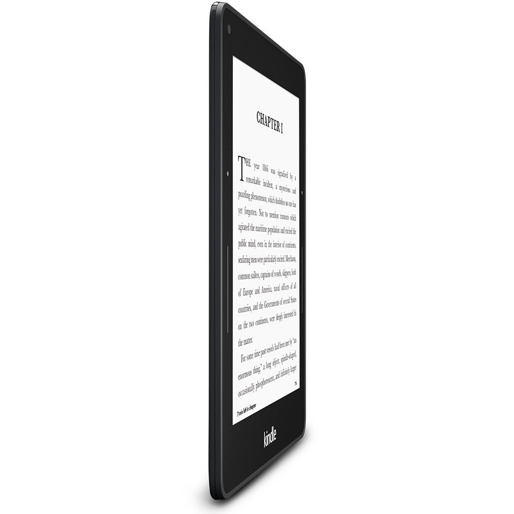 (Pre-Owned, Very Good) Amazon Kindle Voyage With 6" High-Resolution Display (300 ppi) with Adaptive Built-in Light and PagePress Sensors (Black) (90 Days Warranty)