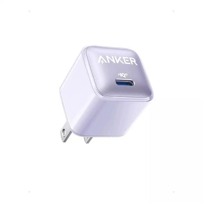 (Pre-Owned, Very Good) Anker Nano 20W Charger Charger For iPhones, Smartch Watch and Other Smartphones, Power Delivery Standard (White) + USB-C to C Cable. (60 Days Warranty)
