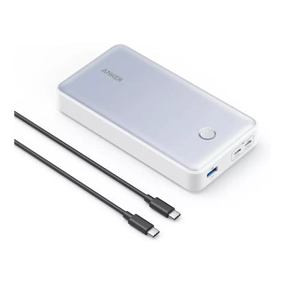 (Pre-Owned, Very Good) Anker 537 Power Bank 24000 mAh 65W fast charging, Power Delivery For Smartphones, Laptops and Tablets (White) (60 Days Warranty)