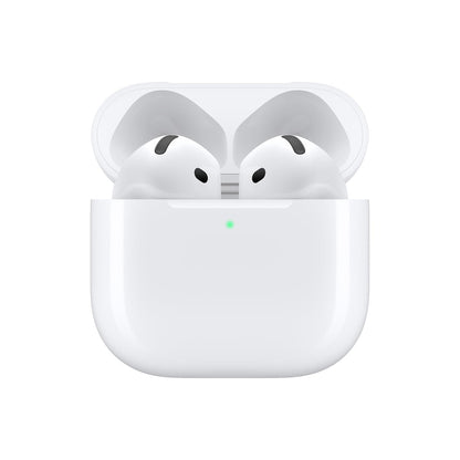 (Open Box) Apple AirPods 4 Wireless Bluetooth TWS Earphones With Personalised Spatial Audio, Sweat and Water Resistant, USB-C Charging Case, H2 Chip (White) (6 Months Warranty)