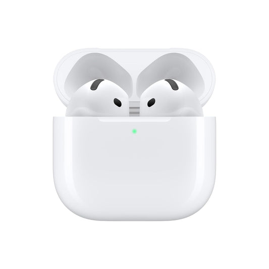 (Open Box) Apple AirPods 4 Wireless Bluetooth TWS Earphones With Personalised Spatial Audio, Sweat and Water Resistant, USB-C Charging Case, H2 Chip (White) (6 Months Warranty)