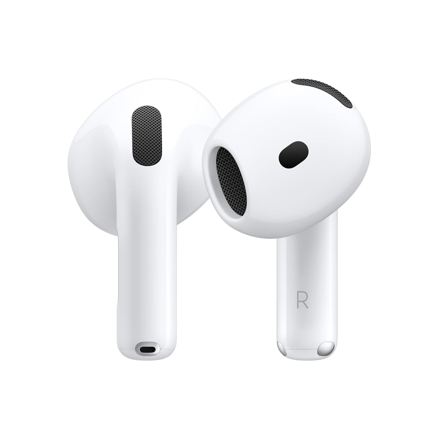(Open Box) Apple AirPods 4 Wireless Bluetooth TWS Earphones With Personalised Spatial Audio, Sweat and Water Resistant, USB-C Charging Case, H2 Chip (White) (6 Months Warranty)