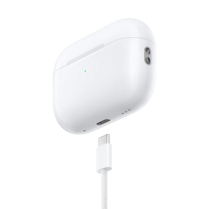 (Open Box) Apple AirPods Pro 2 (2nd Generation) With USB-C Wireless Bluetooth True Wireless Earphones With Active Noise Cancellation and MagSafe Charging (ANC) (White) (90 Days Warranty)