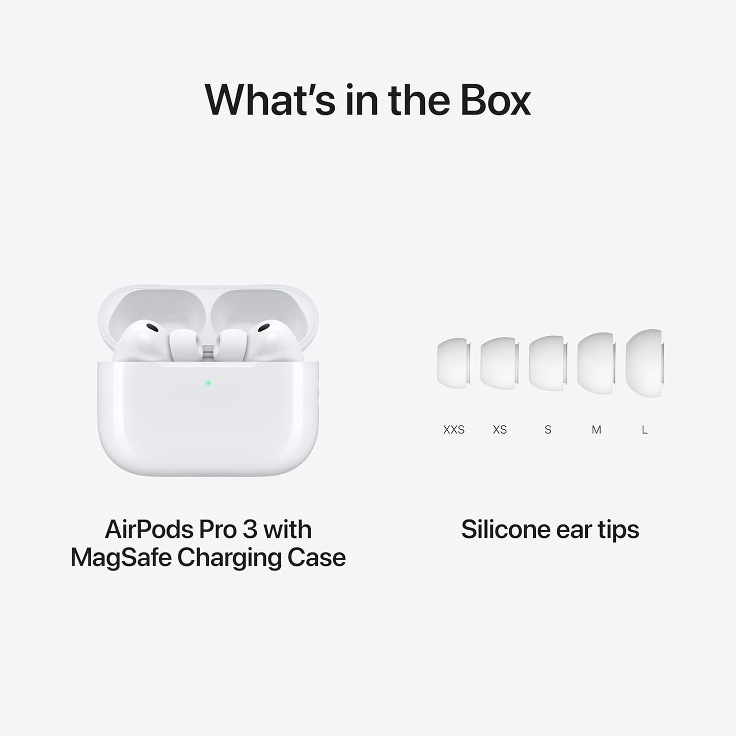(Open Box) Apple AirPods Pro 3rd Generation With ANC, Live Translation, Heart Rate Sensing (White) (Warranty Till 07 Feb 2027)