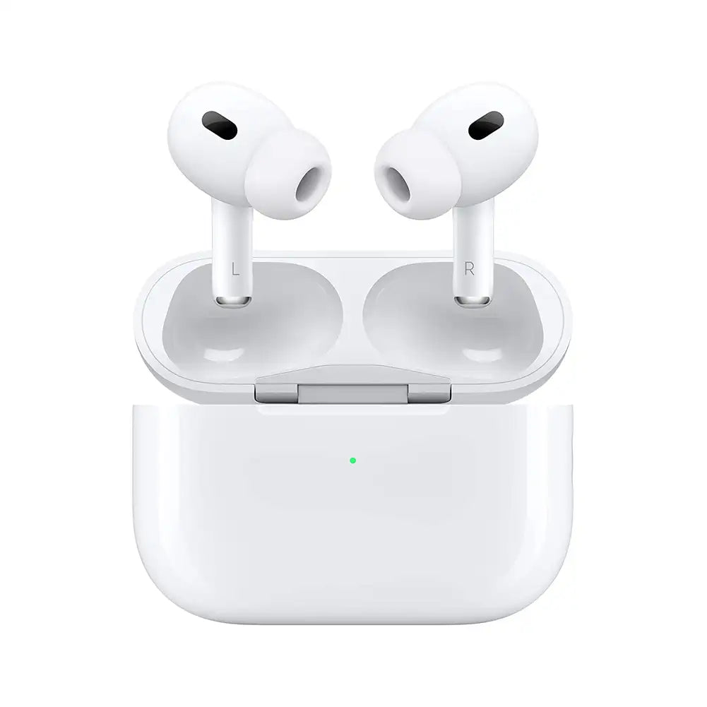 (Open Box) Apple AirPods Pro 2 (2nd Generation) With USB-C Wireless Bluetooth True Wireless Earphones With Active Noise Cancellation and MagSafe Charging (ANC) (White) (90 Days Warranty)