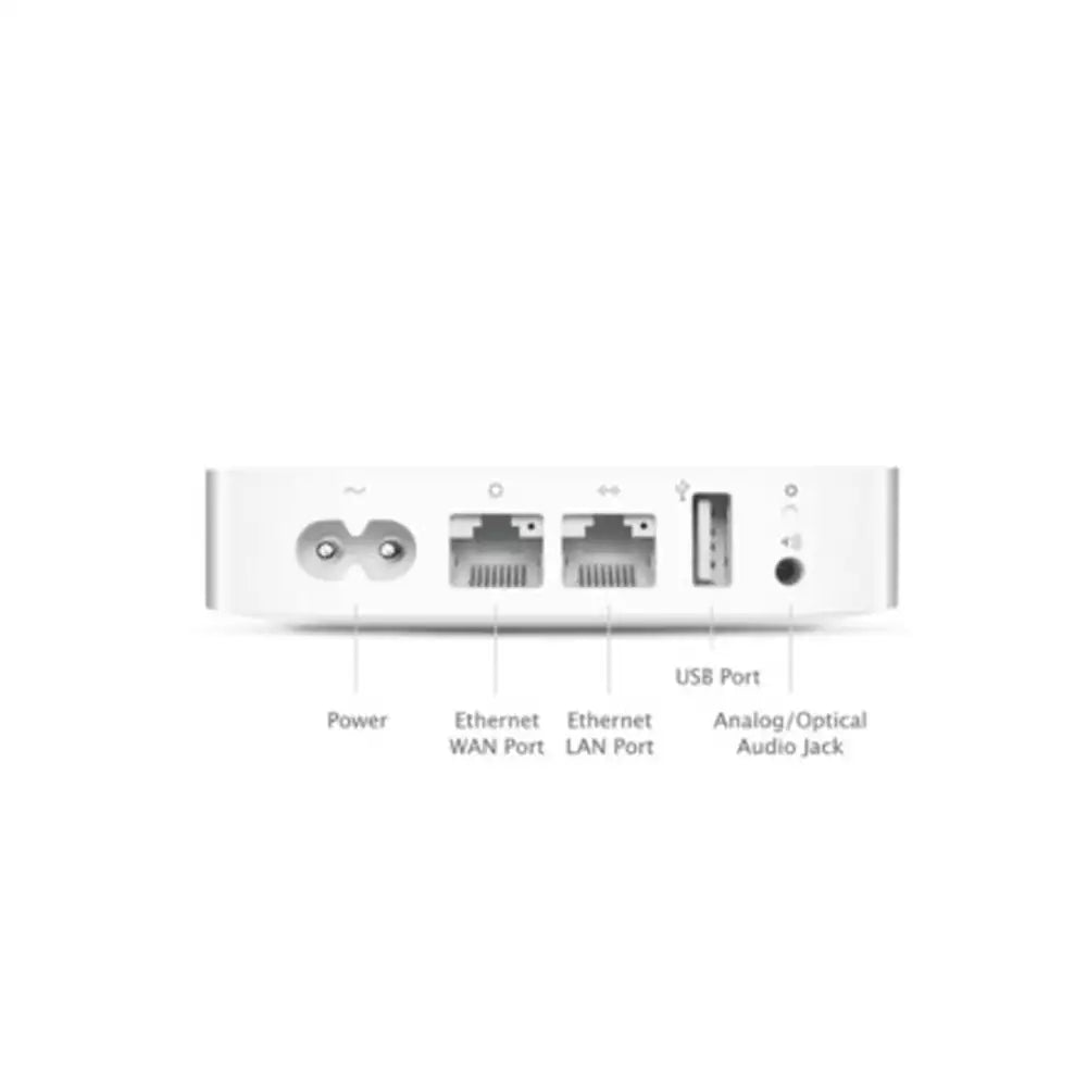 (Pre-Owned, Good) Apple AirPort Express 2, Wi-Fi Router/Extender, AirPlay2 Support With 3.5mm Audio Port (White) (120 Days Warranty)