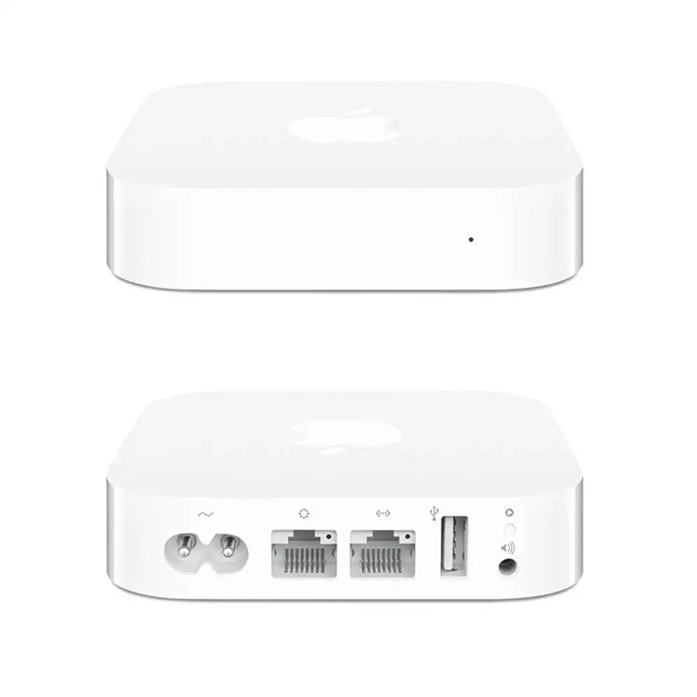 (Pre-Owned, Good) Apple AirPort Express 2, Wi-Fi Router/Extender, AirPlay2 Support With 3.5mm Audio Port (White) (120 Days Warranty)