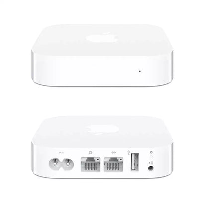 (Pre-Owned, Good) Apple AirPort Express 2, Wi-Fi Router/Extender, AirPlay2 Support With 3.5mm Audio Port (White) (120 Days Warranty)
