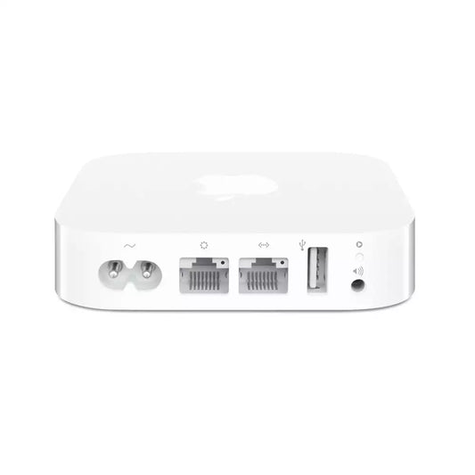 (Pre-Owned, Good) Apple AirPort Express 2, Wi-Fi Router/Extender, AirPlay2 Support With 3.5mm Audio Port (White) (120 Days Warranty)