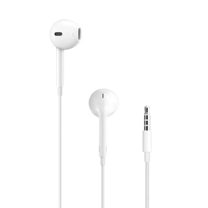 (Open Box Condition) Apple EarPods Wired Earphones with 3.5mm Audio jack, Mic and Audio Controls (White)