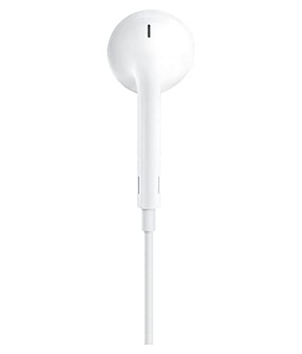 (Open Box Condition) Apple EarPods Wired Earphones with 3.5mm Audio jack, Mic and Audio Controls (White)