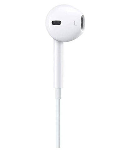 (Open Box Condition) Apple EarPods Wired Earphones with 3.5mm Audio jack, Mic and Audio Controls (White)