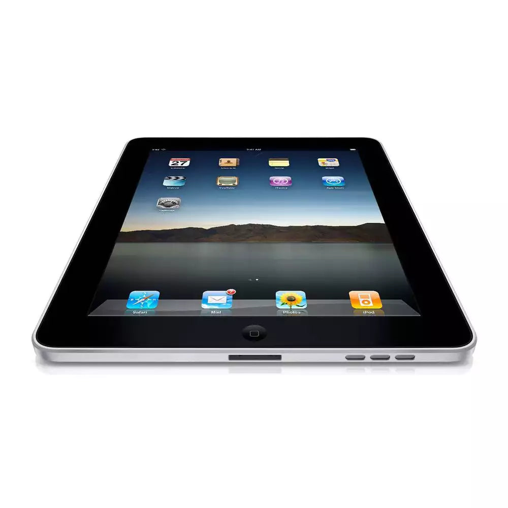 (Pre-Owned, Very Good) Apple iPad 1st Generation (32GB) (Silver) (60 Days Warranty)