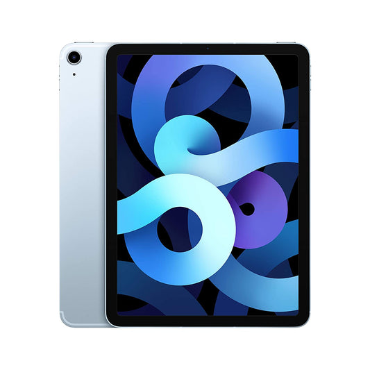 (Pre-Owned, Very Good) Apple iPad Air 4th Generation Wi-Fi + Cellular with A14 Bionic chip (10.9-inch/27.69 cm, 64GB) (Blue) (90 Days Warranty)