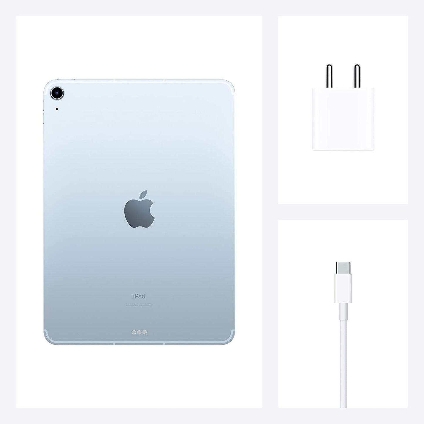 (Pre-Owned, Very Good) Apple iPad Air 4th Generation Wi-Fi + Cellular with A14 Bionic chip (10.9-inch/27.69 cm, 64GB) (Blue) (90 Days Warranty)
