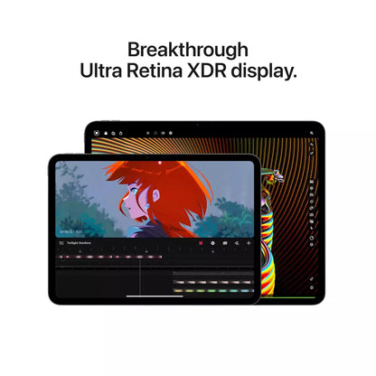 (Open Box Condition) Apple iPad Pro 2024 11 Inch With M4 Chip, Tandem OLED 120Hz Display, 1600 Nits Brightness (Space Black) (3 Months Warranty)