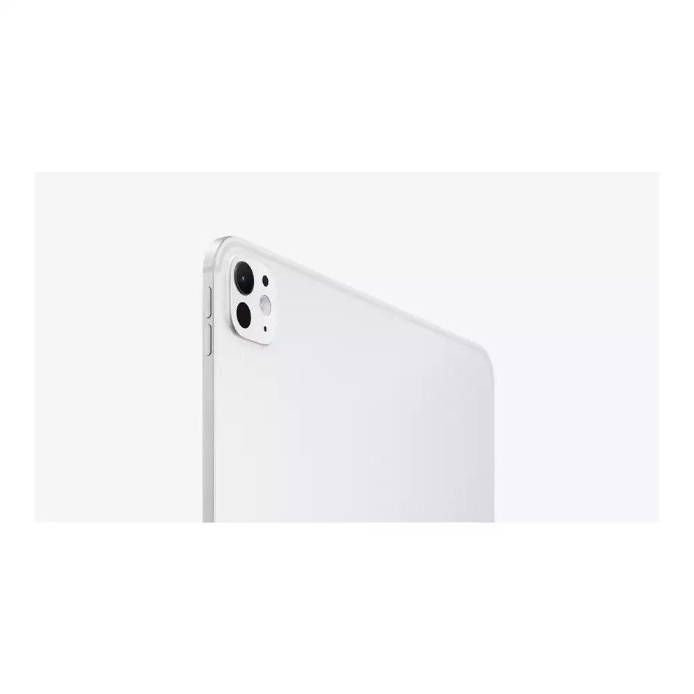 (Open Box) Apple iPad Pro 13" With M4 and 120Hz Tandem OLED Display (256GB, Wi-Fi Only) (Silver) + High Quality Cover Case. (Warranty Till 18th April 2026)