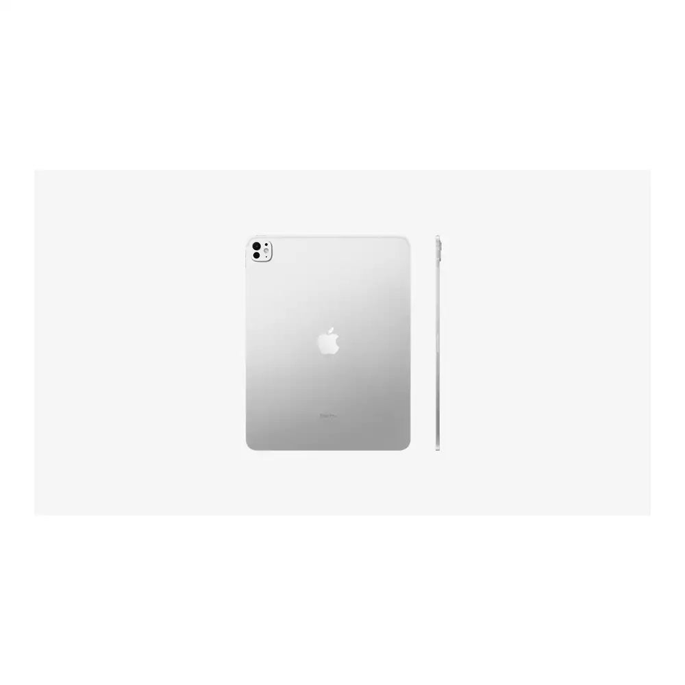 (Open Box) Apple iPad Pro 13" With M4 and 120Hz Tandem OLED Display (256GB, Wi-Fi Only) (Silver) + High Quality Cover Case. (Warranty Till 18th April 2026)
