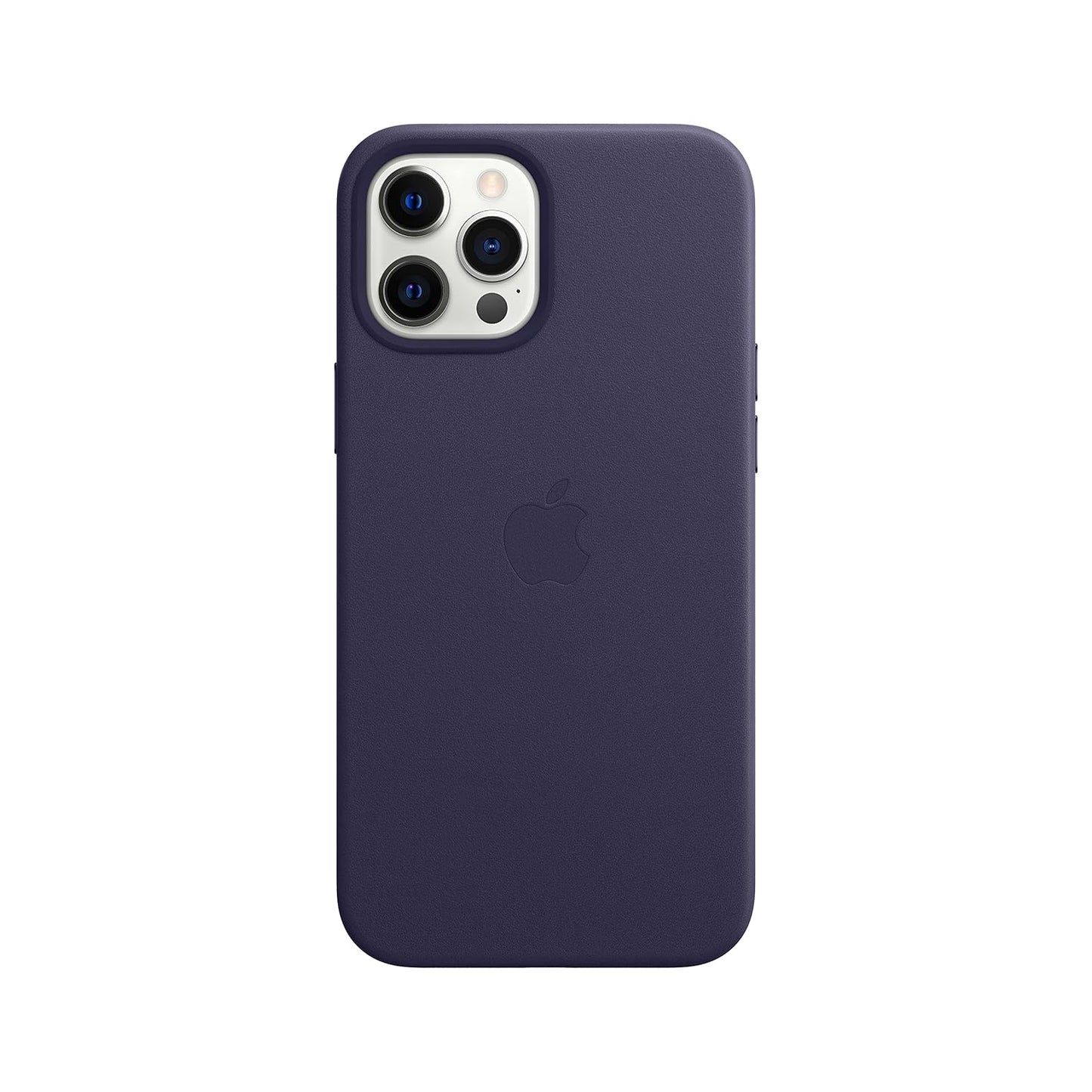 (Pre-Owned, Very Good) Apple iPhone 12 Pro Leather Case (Deep Violet) (30 Days Warranty)