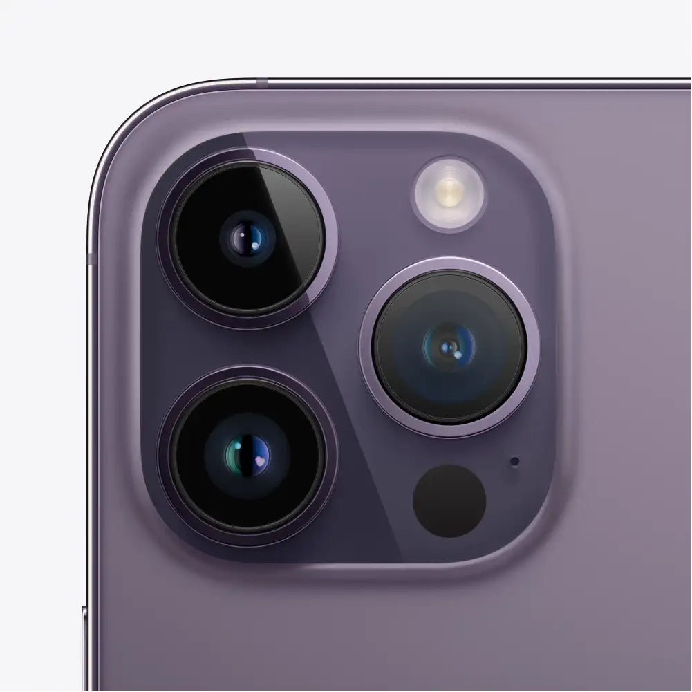 Apple iPhone 14 Pro Max With Physical SIM Card Slot With 20W USB-C Adapter (256GB) (Black, Purple, Gold)