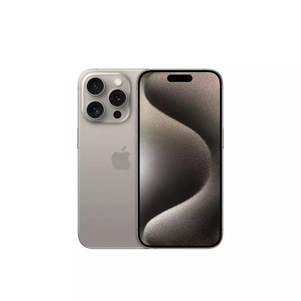 (Pre-Owned) Apple iPhone 15 Pro (128 GB) (Natural Titanium) (60 Days Warranty)