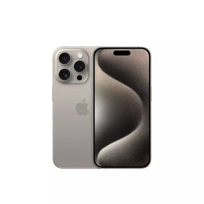 (Pre-Owned) Apple iPhone 15 Pro (128 GB) (Natural Titanium) (60 Days Warranty)