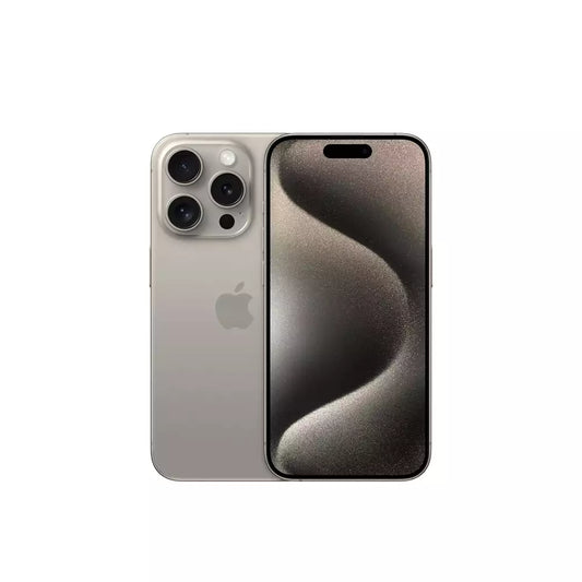 (Pre-Owned) Apple iPhone 15 Pro (128 GB) (Natural Titanium) (60 Days Warranty)