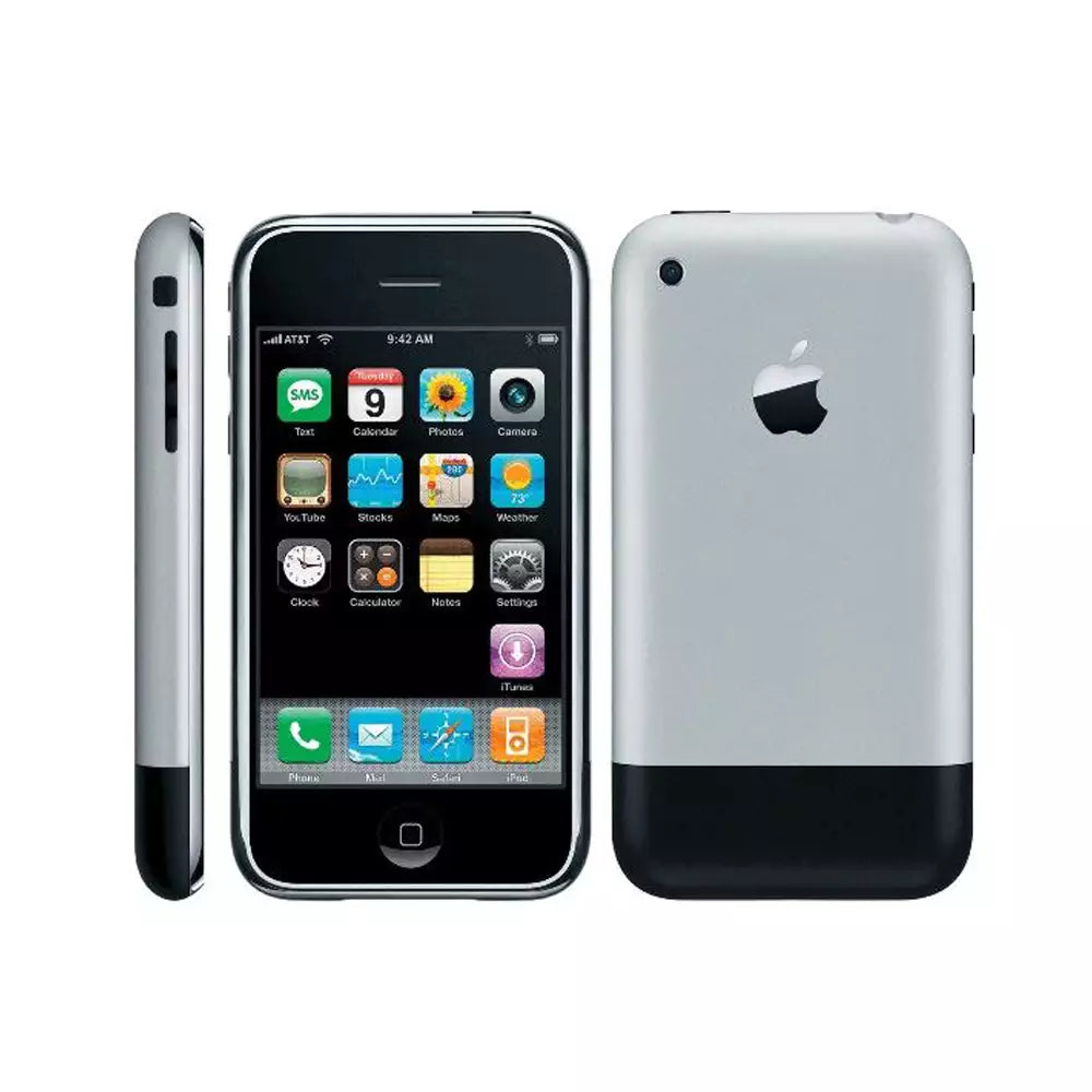 (Pre-Owned, Good) Apple iPhone 1st Generation (First iPhone) (8GB) (Black and Silver) (90 Days Warranty)