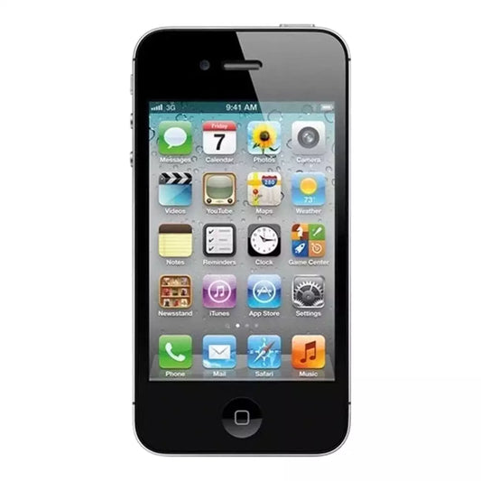 (Pre-Owned, Excellent) Apple iPhone 4 (32GB) (Black) (90 Days Warranty) (No Front Camera)