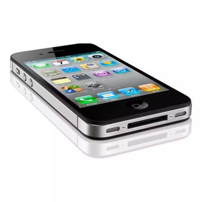 (Open Box Condition, Excellent) Apple iPhone 4S With 8MP Camera and Retina Display and Stainless Steel/Glass Build (8GB,16GB) (Black) (60 Days Warranty)