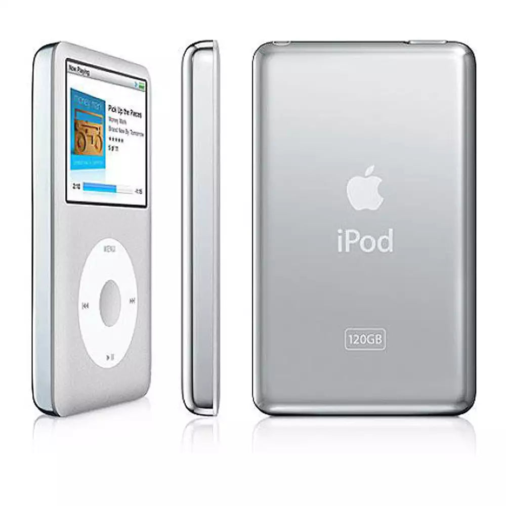 (Pre-Owned, Good) Apple iPod Classic 6th Generation (Latest 80GB Model) 80 GB (Black, Silver) (60 Days Warranty)