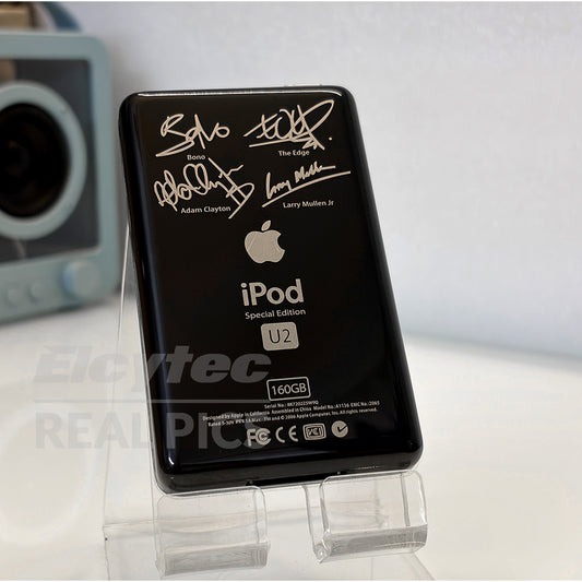 (Open Box Condition) iPod Classic 7th Generation With U2 Limited Edition Back Panel (160GB HDD) (Black Body and Red Wheel) (6 Months Warranty)