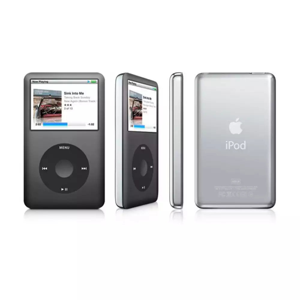 (Pre-Owned, Good) Apple iPod Classic 6th Generation (Latest 80GB Model) 80 GB (Black, Silver) (60 Days Warranty)