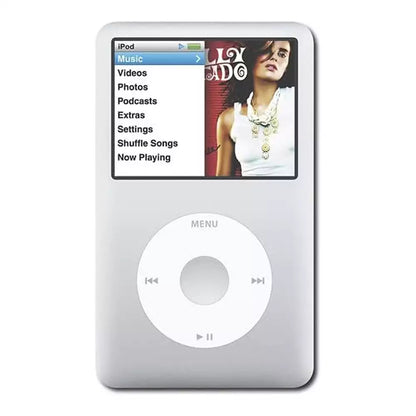 (Open Box Condition) Apple iPod Classic 7th Generation With Custom 512GB Samsung Flash Storage, 3000mAh Battery + Samsung Rectangle In-Ear Earphones + Apple EarPods (Gray) (6 Months Warranty)