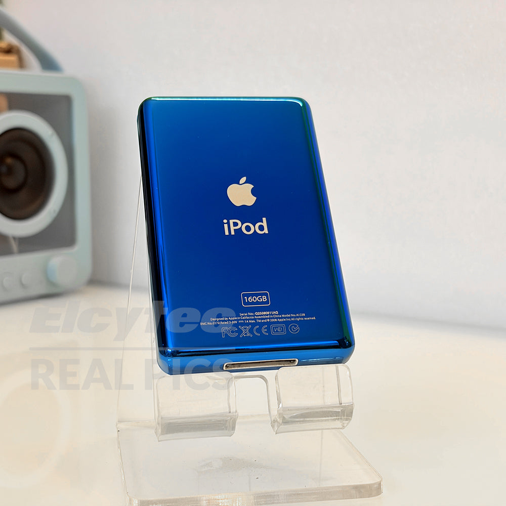 Apple iPod 160gb デジタルオーディオプレーヤー 青 Open Box Condition) Apple iPod Classic 7th Generation 160GB Flash