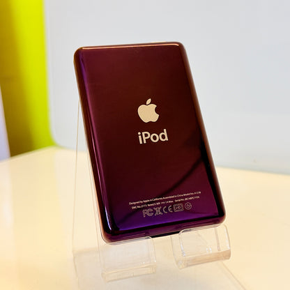 (Open Box Condition) Apple iPod Classic 7th Generation 256GB Flash Storage (Deep Purple Special Edition) (6 Months Warranty) + Apple Earpods