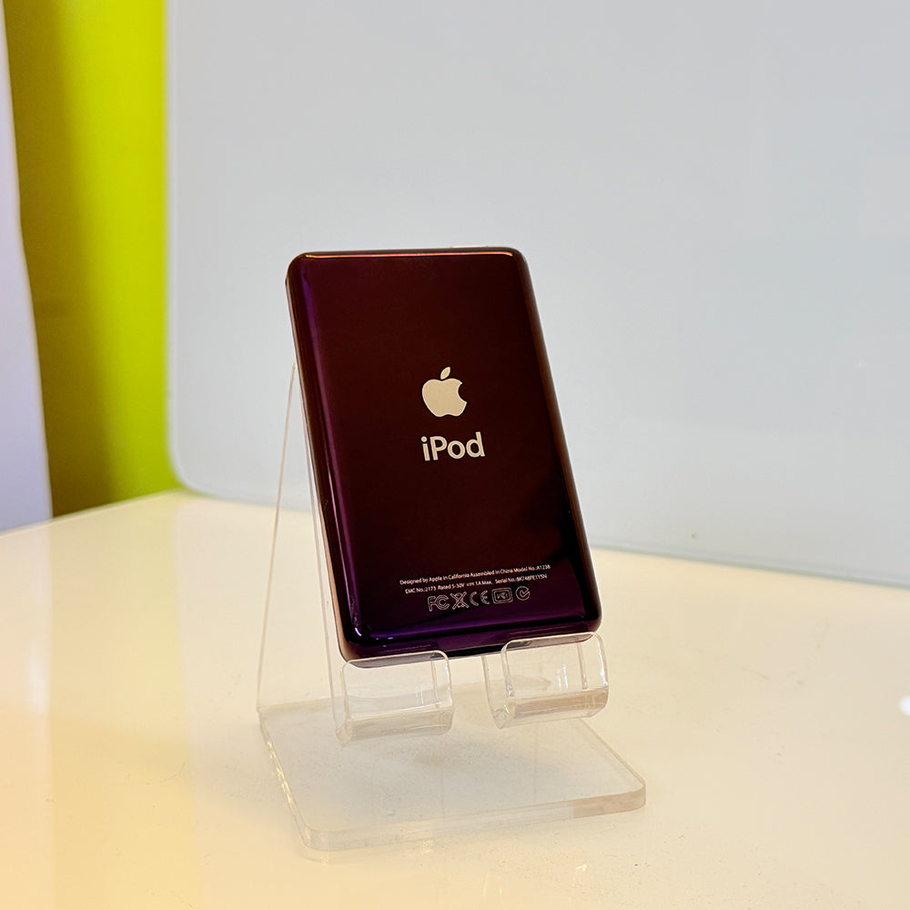 (Open Box Condition) Apple iPod Classic 7th Generation 256GB Flash Storage (Deep Purple Special Edition) (6 Months Warranty) + Apple Earpods
