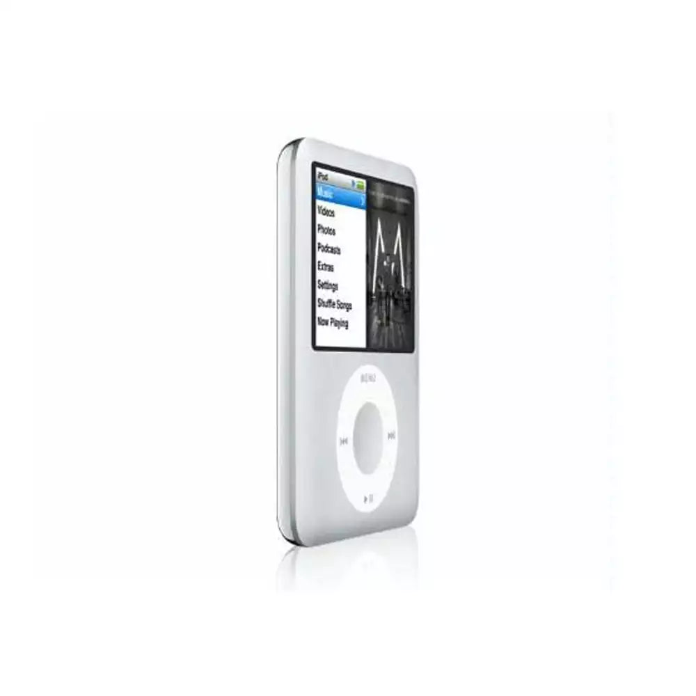 (Pre-Owned, Very Good) Apple iPod Nano 3rd Gen 8GB (Silver, Black) (60 Days Warranty)