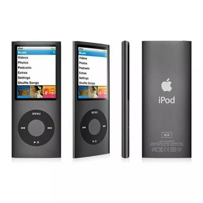 (Pre-Owned, Good) Apple iPod Nano 8GB 4th Generation (Silver) + In Ear Earphones (60 Days Warranty)