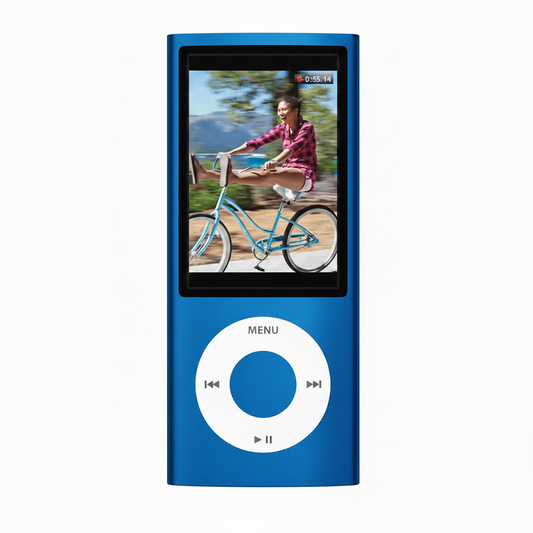 (Pre-Owned, Very Good) Apple iPod Nano 5th Generation With Apple iPod Earphones and Apple EarPods (8GB) (Blue) + Original Retail Box With Same Serial number (6 Months Warranty)