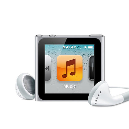 (Pre-Owned, Very Good) Apple iPod Nano 6th Generation 8 GB (Gray, Silver) (Comes With Sony In-Ear Earphones) (90 Days Warranty)