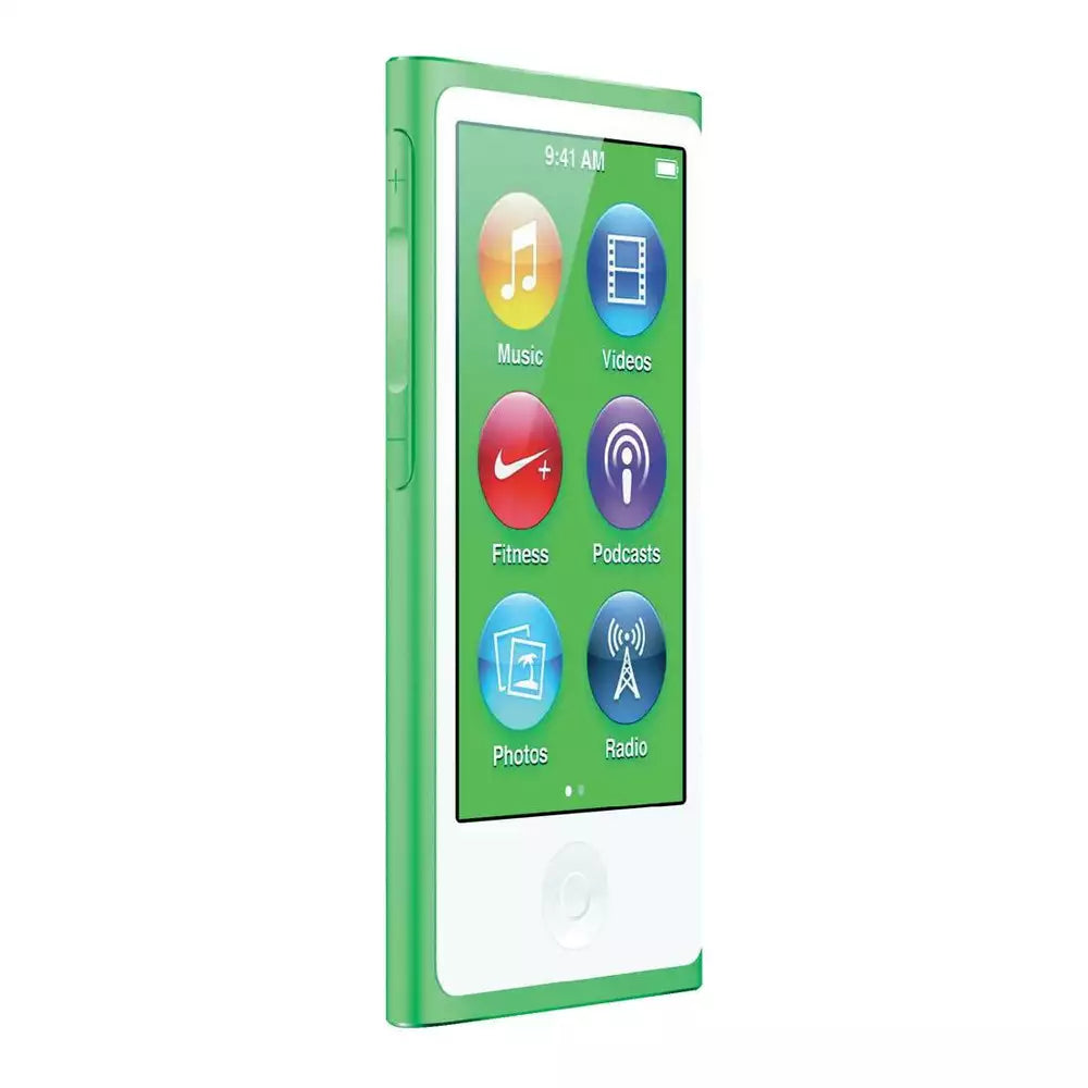(Pre-Owned, Excellent) Apple iPod Nano 7th Generation With FM Radio and Bluetooth (16GB) (Purple) + Bose In-Ear Earphones (6 Months Warranty) (With New Battery)