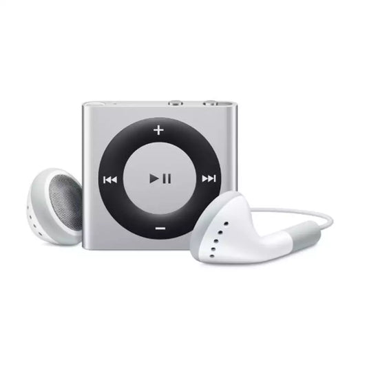 (Open Box Condition, Excellent) Apple 2GB iPod Shuffle 4th Generation + Apple Classic iPod Earphone + Samsung In-Ear Earphones (Silver) (120 Days Warranty) (With Retail Box)