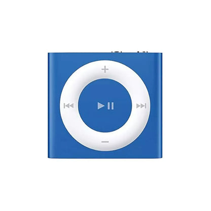 (Open Box Condition, Excellent) Apple 2GB iPod Shuffle 4th Generation + Apple Classic iPod Earphone + Samsung Rectangle In-Ear Earphones (Blue) (90 Days Warranty) (With Retail Box)