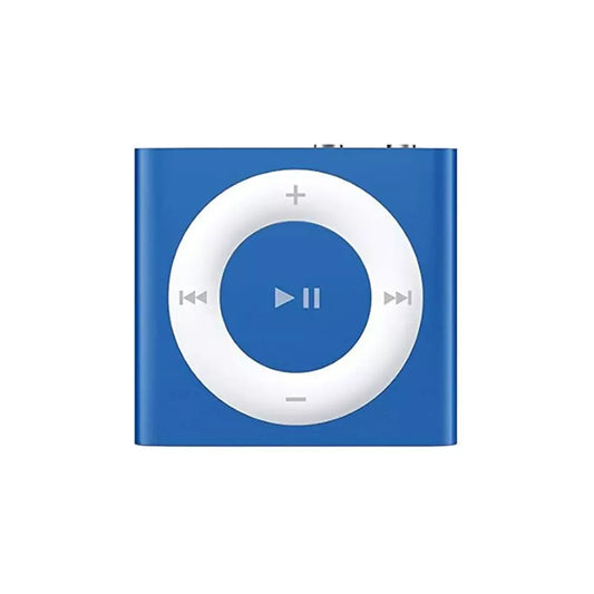 (Open Box Condition, Excellent) Apple 2GB iPod Shuffle 4th Generation + Apple Classic iPod Earphone + Samsung Rectangle In-Ear Earphones (Blue) (90 Days Warranty) (With Retail Box)