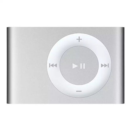 (Pre-Owned, Good) Apple iPod Shuffle 2nd Generation With Dock Charger 1GB (Silver, Blue) (60 Days Warranty)