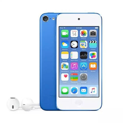 (Pre-Owned, Very Good) Apple iPod Touch 6th Generation (64GB) (Blue) (90 Days Warranty) + Apple EarPods