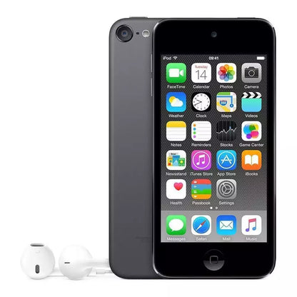 (Pre-Owned, Good) Apple iPod Touch 6th Generation With Bose In-Ear Earphones (16GB) (Black, Silver) (60 Days Warranty)
