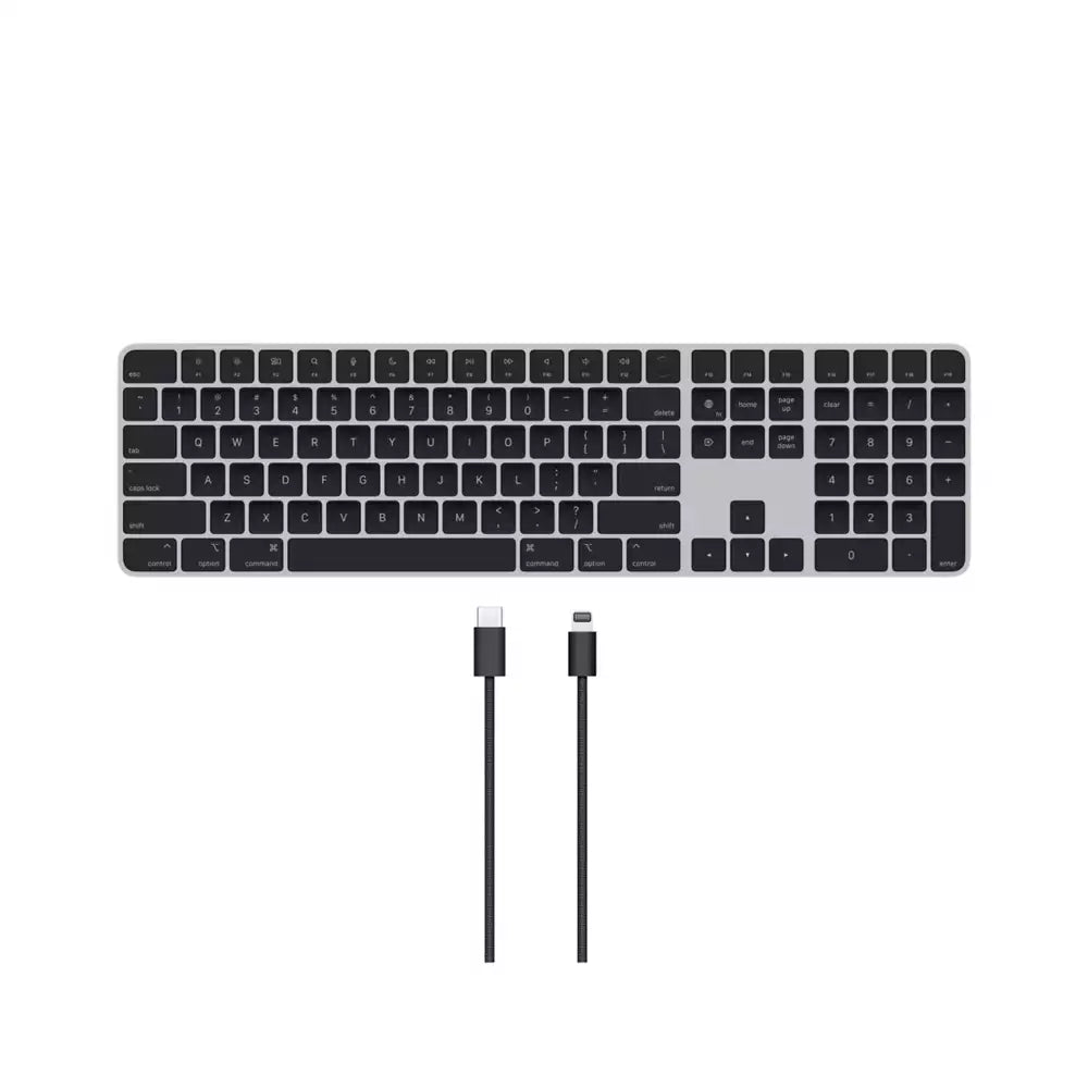 (Open Box) Apple Magic Keyboard with Touch ID and Numeric Keypad (Lightning Port) (Gray)