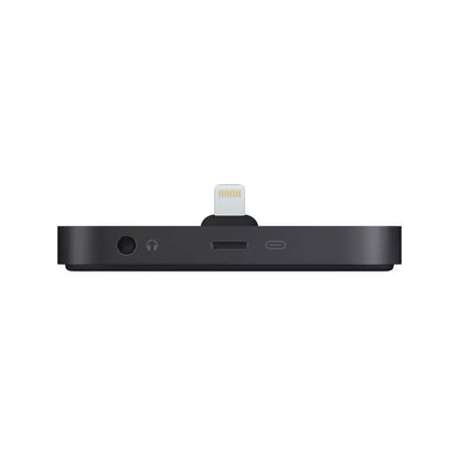 (Pre-Owned, Very Good) Apple Lightning Dock Station With 3.5mm AUX-Out (Black) (60 Days Warranty)
